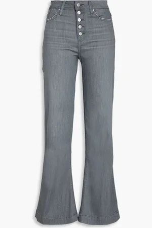 Paige Leenah high-rise wide-leg jeans