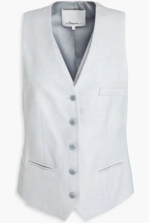 3.1 Phillip Lim Woven vest - Gray