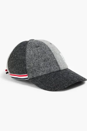 Thom Browne Wool-felt baseball cap - Gray