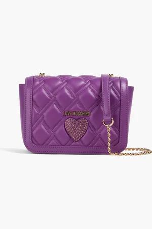Moschino Quilted leather cross-body bag