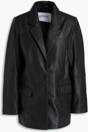 Deadwood Brooke leather blazer