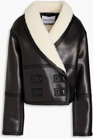 Stand Studio Faux leather jacket