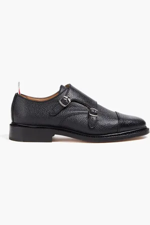Thom Browne Pebbled-leather brogues