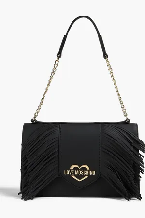 Moschino Fringed shoulder bag