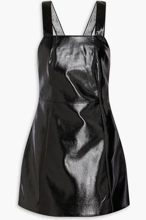 Claudie Pierlot Faux leather mini dress