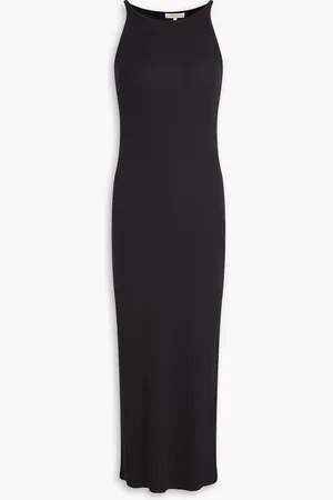 RAG&BONE The Essential ribbed stretch-Pima cotton-jersey midi dress
