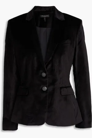 RAG&BONE Razor cotton-blend velvet blazer
