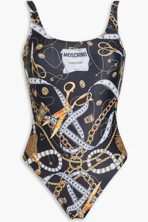 Moschino Logo-print swimsuit