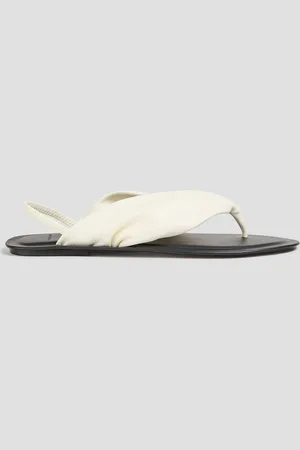Loulou Studio Sahado leather sandals - White
