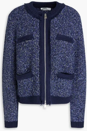 Simkhai Harris marled knitted cardigan - Blue