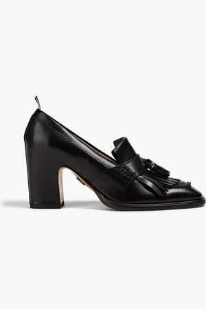 Thom Browne Fringed leather pumps