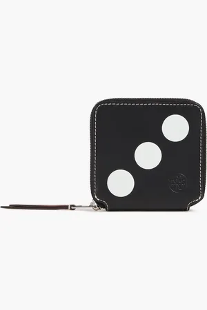 Tory Burch Monogram Domino printed leather wallet