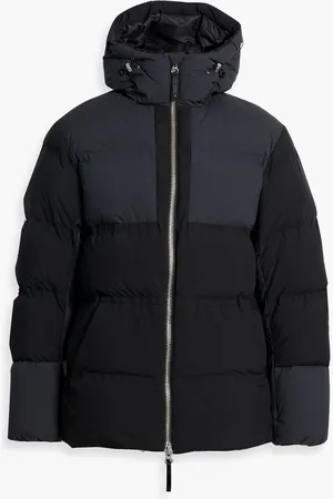 Aztech Durant quilted ripstop and shell hooded down jacket