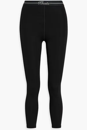 Khaite Merry stretch-knit leggings