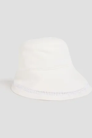 Chloé Embroidered canvas bucket hat