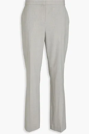 THEORY Wool-blend slim-leg pants
