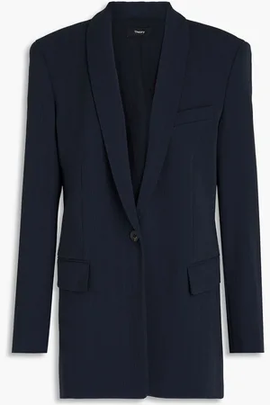 THEORY Crepon blazer - Blue