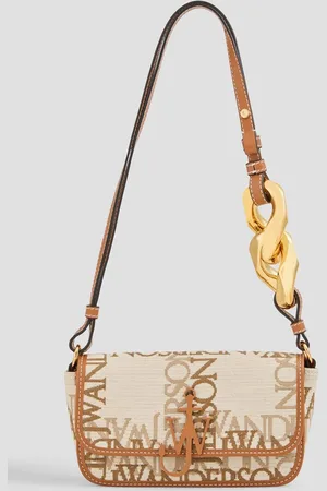 J.W.Anderson Jacquard shoulder bag - White