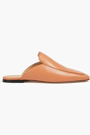 Wandler Megan leather loafers - Brown
