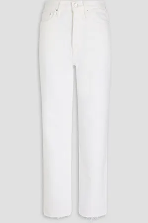 Totême High-rise straight-leg jeans - White