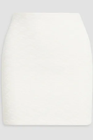 Alexander Wang Jacquard-knit mini skirt