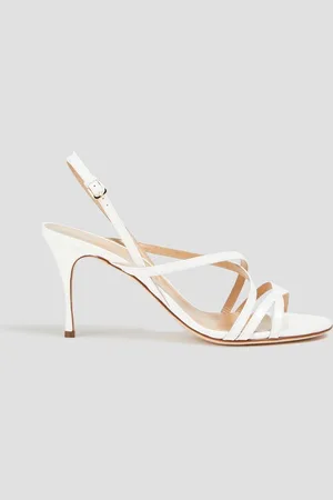 Sergio Rossi Patent-leather slingback sandals