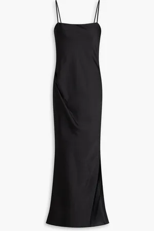 IRO Draped crepe midi dress