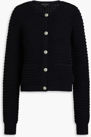 RAG&BONE Marlee pointelle-knit cotton-blend cardigan
