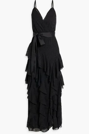ALICE+OLIVIA Alice Olivia - Emelia ruffled broderie anglaise maxi dress
