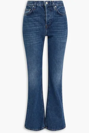 Totême High-rise kick-flare jeans - Blue