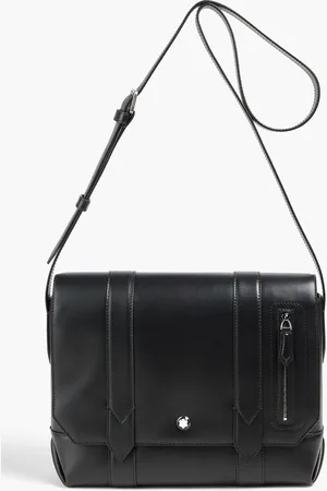 Montblanc Leather messenger bag