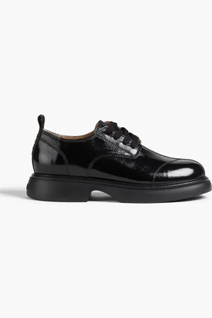Ganni Glossed brogues