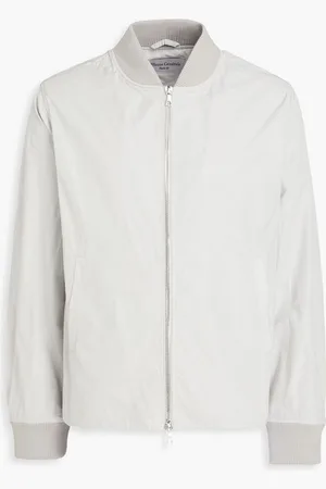 OFFICINE GENERALE Shell bomber jacket - Gray