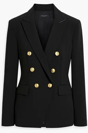 RAG&BONE Preston double-breasted crepe blazer