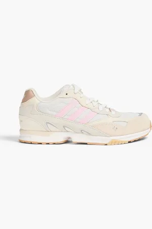 adidas Torison shell, suede and leather sneakers - Neutral