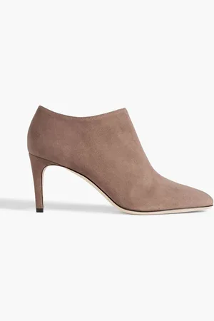 Sergio Rossi Madame 75 suede ankle boots - Neutral