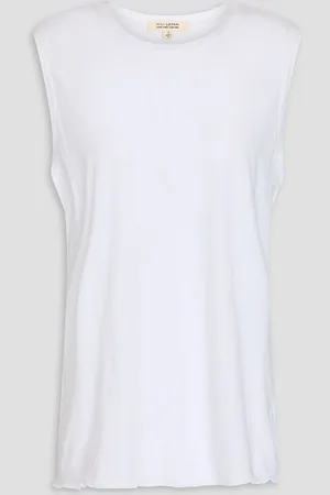 NILI LOTAN Supima® cotton-jersey top