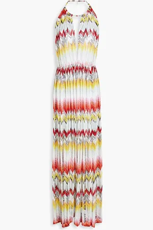 Missoni Crochet-knit maxi dress