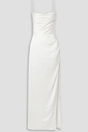 Retrofete Marlene tie-dyed silk-blend maxi slip dress