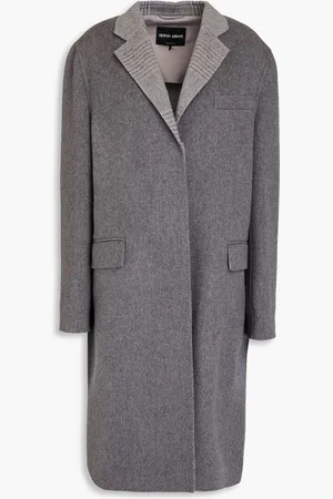 Giorgio Armani Wool and cashmere-blend coat