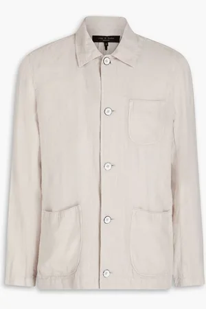 RAG&BONE Evan linen jacket - Gray