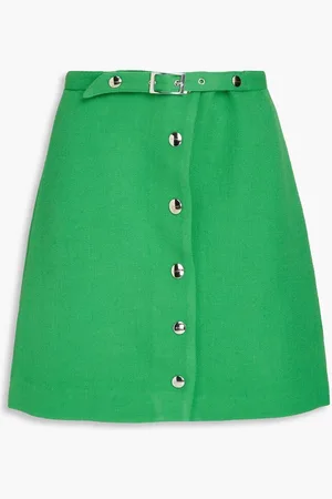 Etro Wool-twill mini skirt