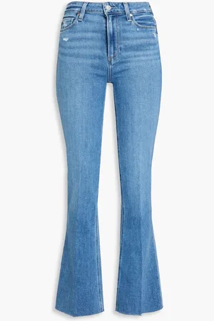 Paige Laurel high-rise bootcut jeans - Blue