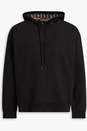 Missoni French cotton-terry hoodie
