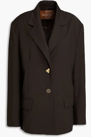 REJINA PYO Karyn wool-blend blazer - Brown