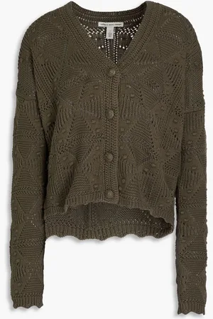 AUTUMN CASHMERE Cotton cardigan - Green