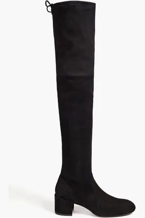 Stuart Weitzman Odene 50 suede over-the-knee boots