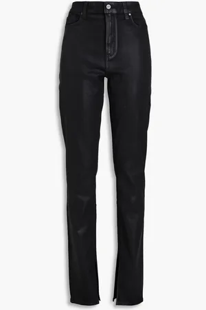 Paige Constance coated high-rise skinny jeans
