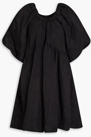 REJINA PYO Terry ruched taffeta mini dress