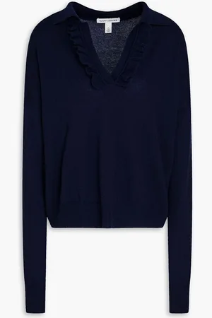 AUTUMN CASHMERE Jonny cashmere sweater - Blue